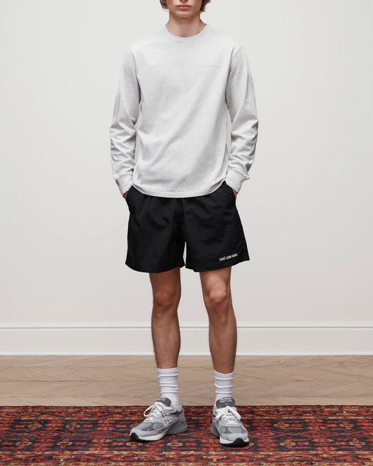 Long-Sleeve Tonal Logo Tee
