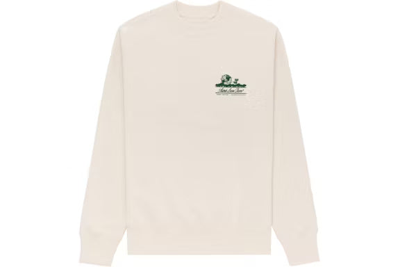 Aime Leon Dore Unisphere Crewneck Sweatshirt Cream