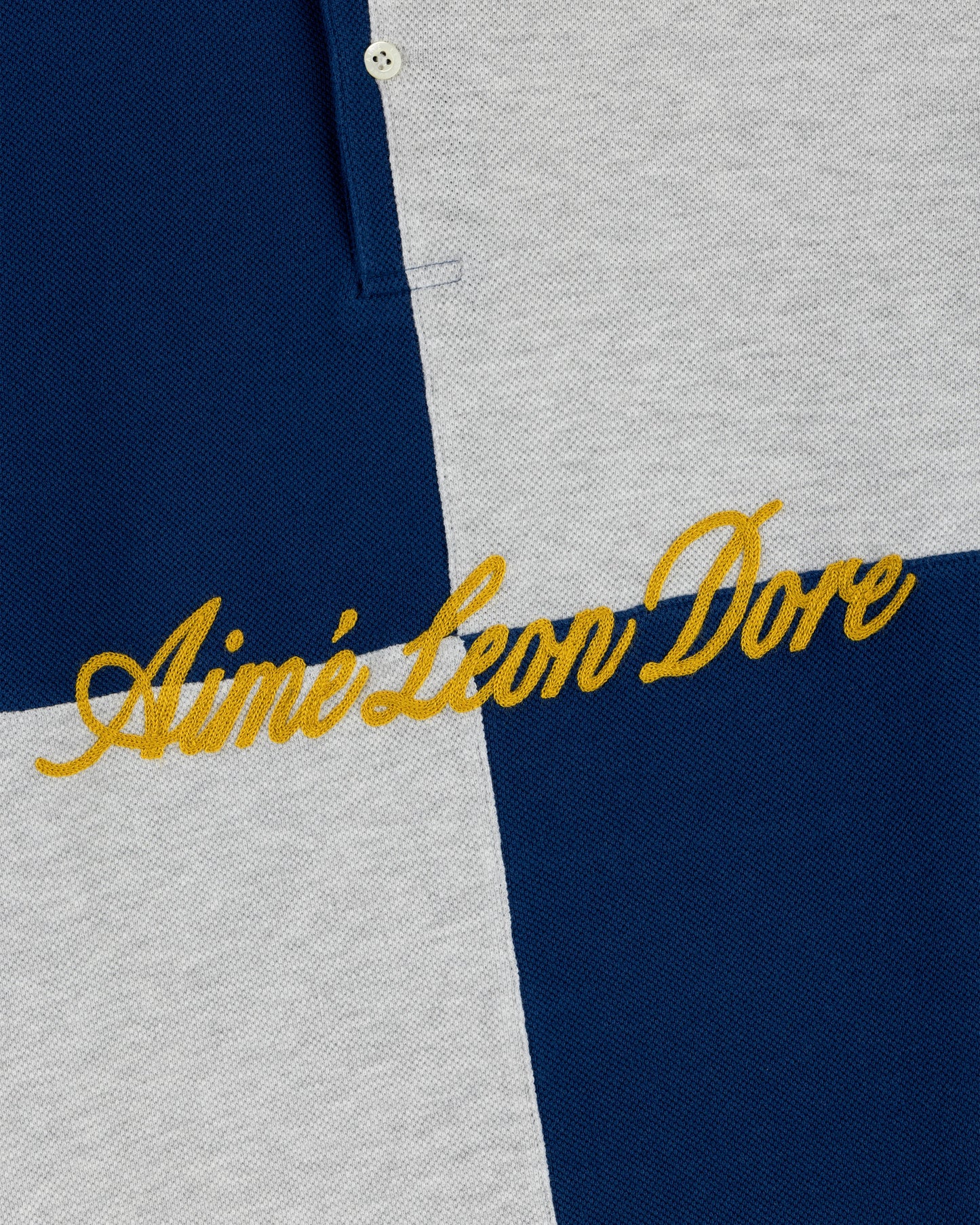 Aime Leon Dore Color Blocked Pique Polo