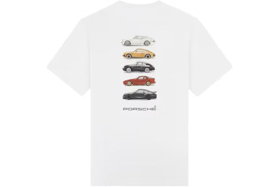Aime Leon Dore x Porsche Fleet Tee White