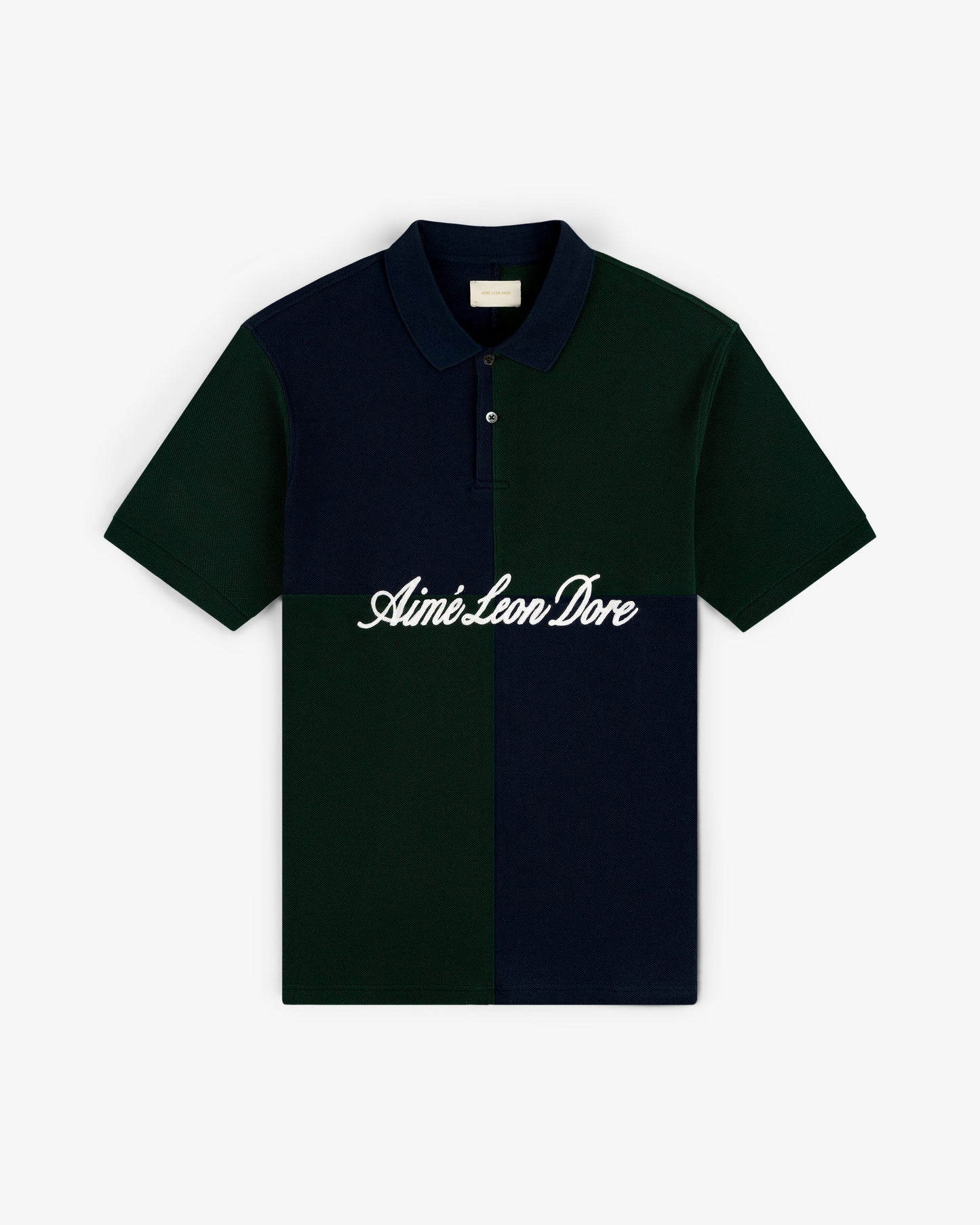 Aime Leon Dore Color Blocked Pique Polo