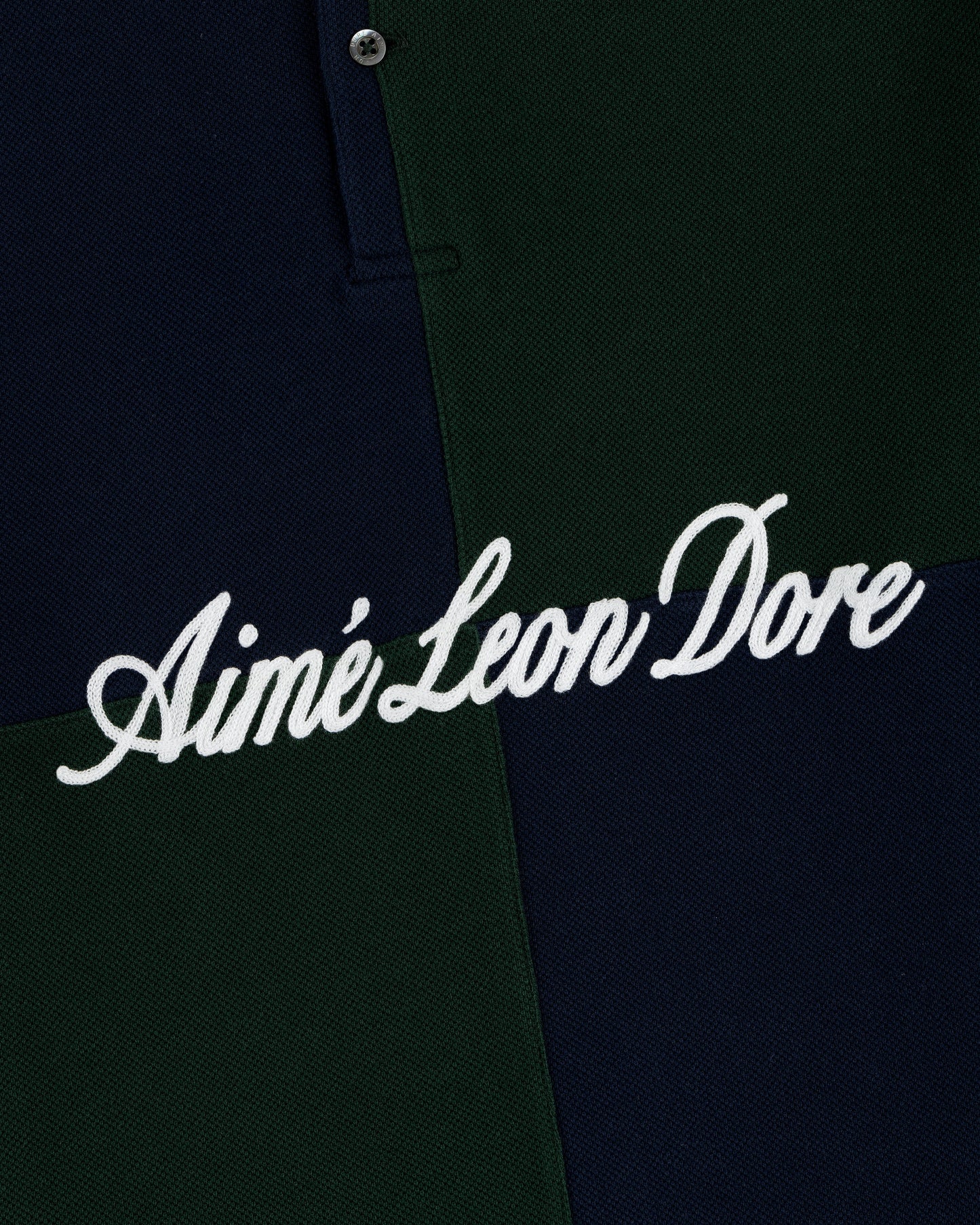 Aime Leon Dore Color Blocked Pique Polo