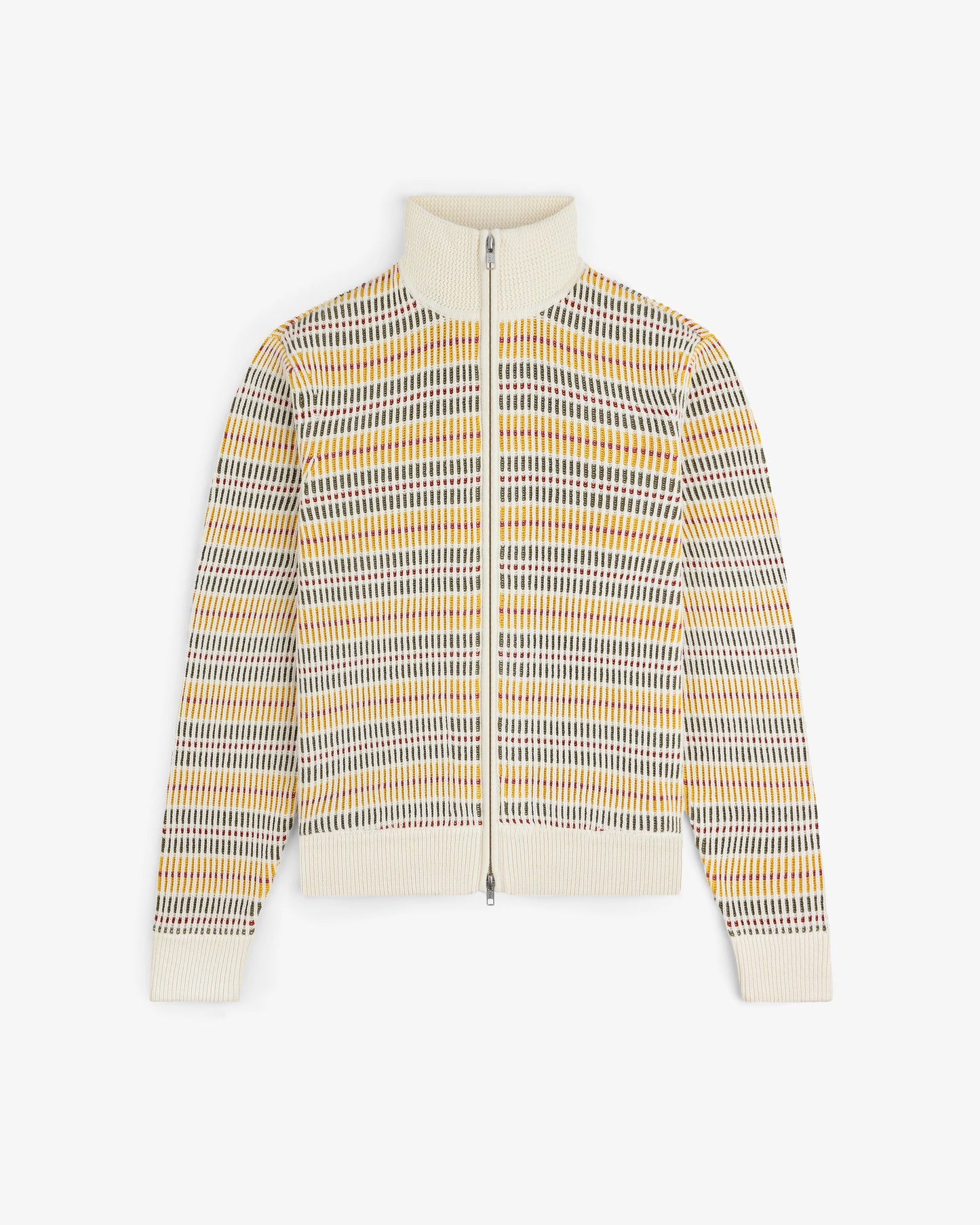 Aime Leon Dore Multi Color Knit Track Sweater