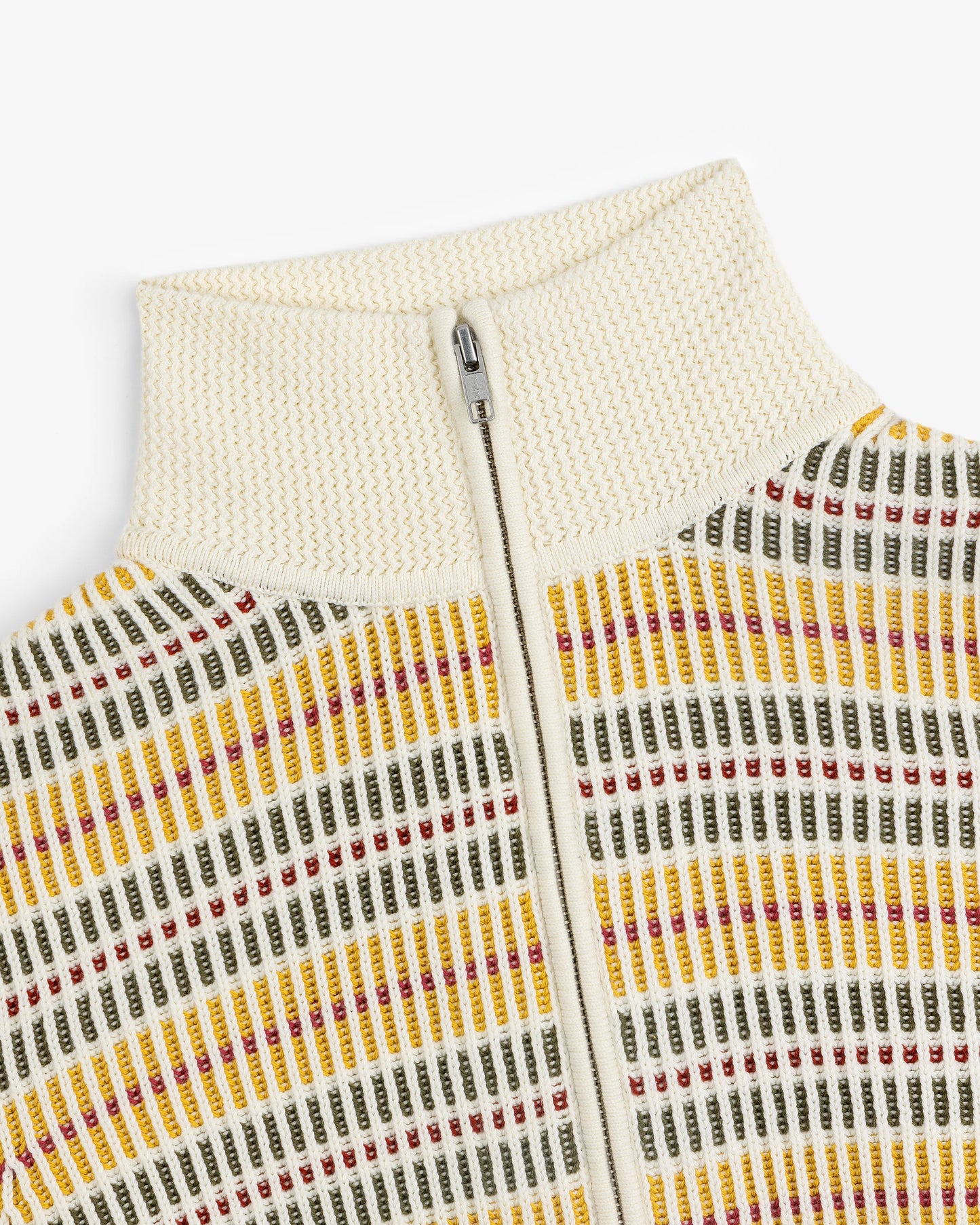 Aime Leon Dore Multi Color Knit Track Sweater