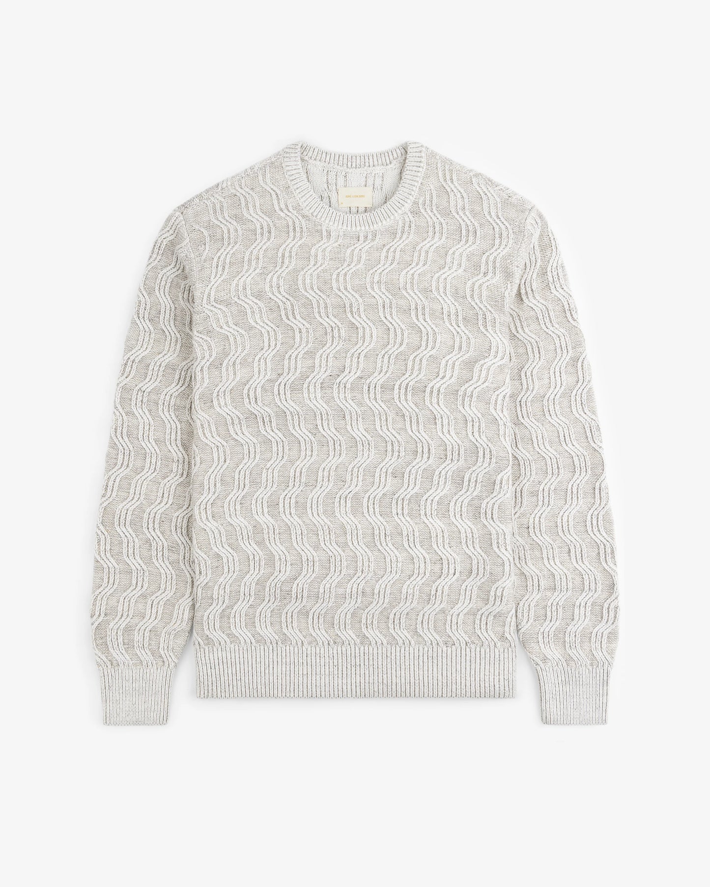Aime Leon Dore Linen Blend Cable Knit Sweater
