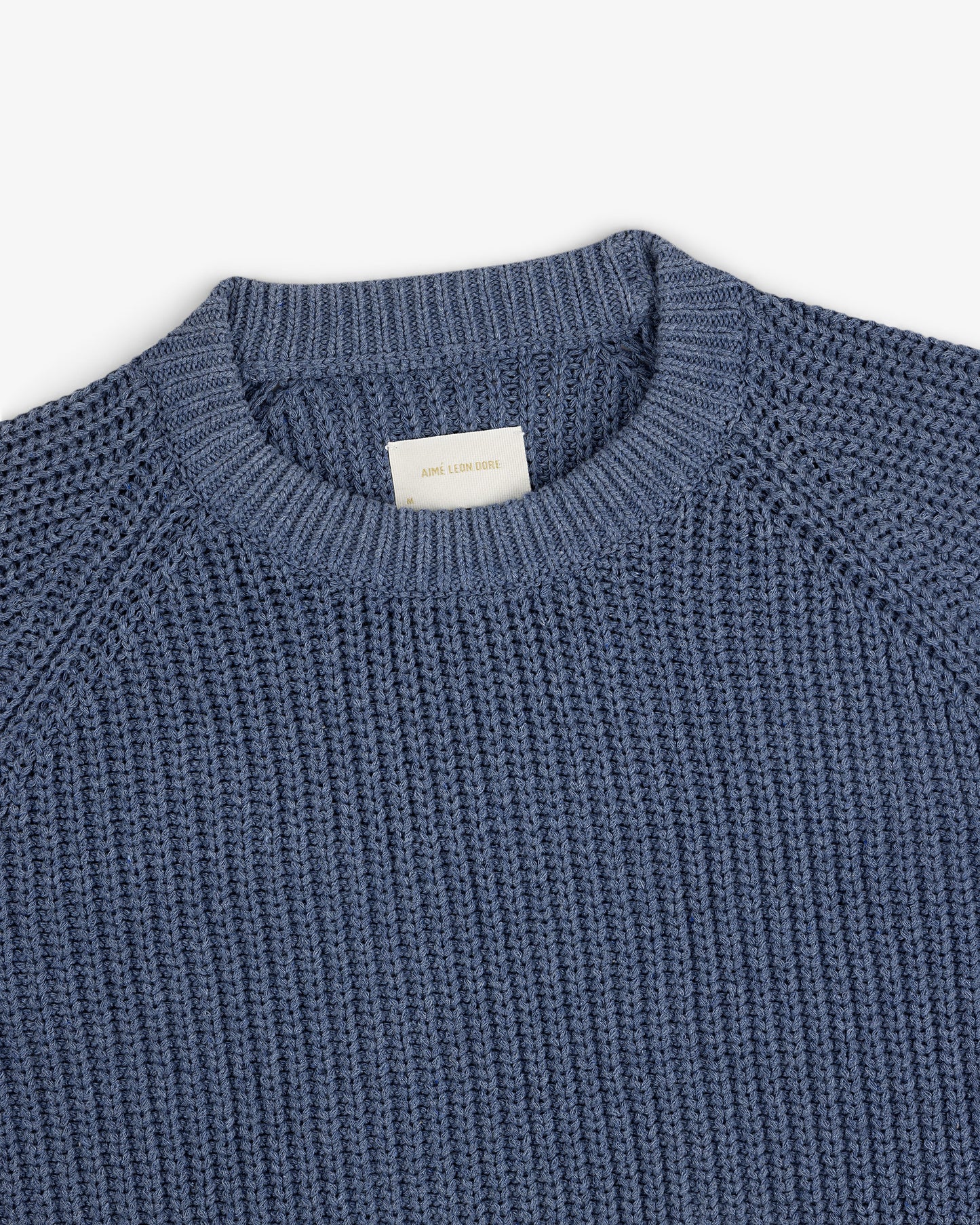 Aime Leon Dore Knit Denim Crewneck Sweater