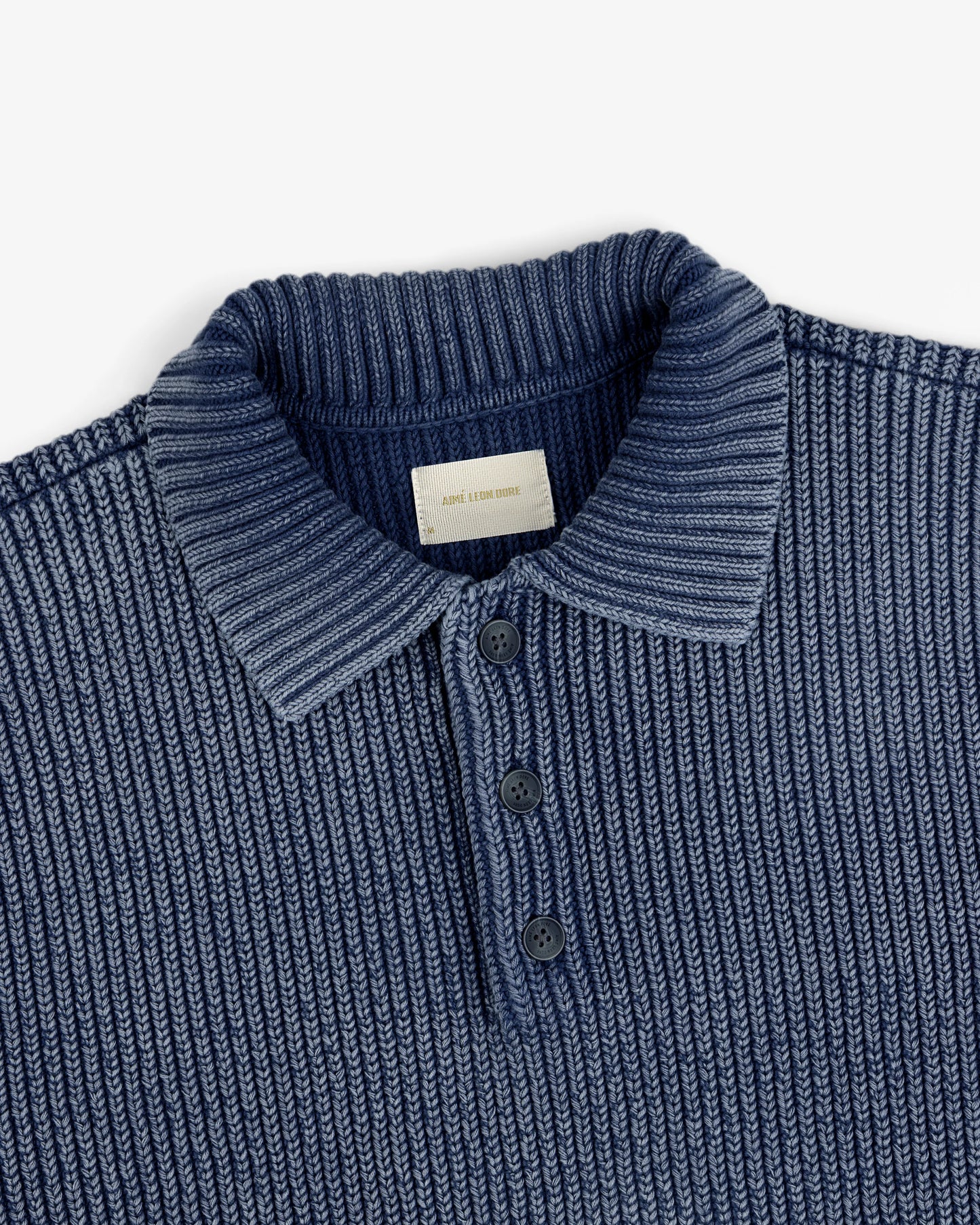 Aime Leon Dore Stone Washed Knit Polo