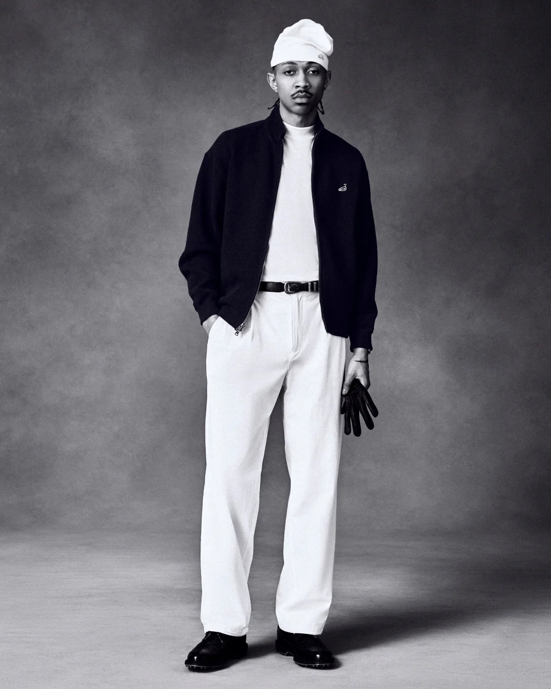 Aime Leon Dore Golf Piqué Full Zip Sweater